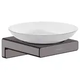 Мильниця підвісна Hansgrohe AddStoris, Brushed Black (41746340)