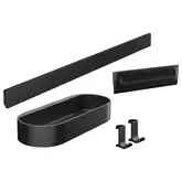 Комплект аксесуарів Hansgrohe WallStoris 4в1, Matt Black (27967670)