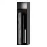 Вбудований тримач для йоржика та туалетного паперу Hansgrohe XtraStoris Rock, колір - Matt Black  56062670