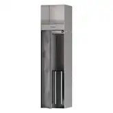 Вбудований тримач для йоржика та туалетного паперу Hansgrohe XtraStoris Rock, колір - Brushed Stainless Steel  56062800