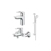 Набір змішувачів для ванни Grohe BauLoop, хром (UA123214S0)