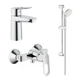Комплект змішувачів для ванної кімнати Grohe BauLoop New (UA123220S0)