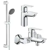 Grohe StartEdge Набор смесителей 3 в 1, хром (UA202501SE)