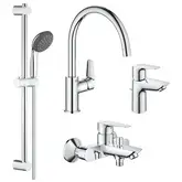 Grohe Start Edge Набір змішувачів 4в1, хром (UA202501SK)