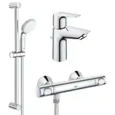 Набір змішувачів 2 в 1 для душової кімнати S-Size Grohe StartEdge UA202503TS