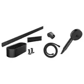 Hansgrohe WallStoris Комплект аксессуаров, Matt Black (24291670)