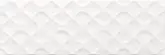 Плитка стінова Ribbon White 25x75 код 2873 Ceramika Color (5902627432873)