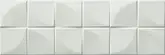 Плитка стінова Quadra Grey 25x75 код 2880 Ceramika Color (5902627432880)