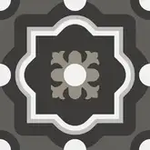Плитка керамогранітна CSAPBW0420 Patchwork B&W 04 200x200x10 Sant'agostino