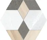 Плитка керамогранітна Hexagono Mayeix Multicolor 230x266x9 Vives (46EN)