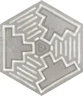 Плитка керамогранітна Hexagono Igneus Cemento 230x266x9 Vives (46FI)
