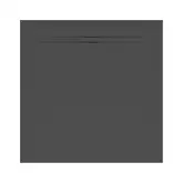 Душевой поддон Geberit Sestra 80 х 80 х h4 см, графит/структурированный 550.292.00.2