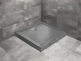Душовий піддон Doros C Compact Stone Anthracite 90x90 см, RADAWAY (SDRC9090-05-64S)