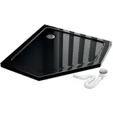 Душевой поддон REA DIAMOND 90X90 BLACK (REA-K8543)