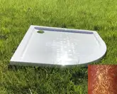 Snail Душовий піддон «Жасмін» 1000/R550 Оранж Т209 (135T209)