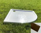 Snail Душовий піддон «Жасмін» 900/R500 А700 Кава глянець (136A700)