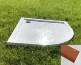 Snail Душовий піддон «Жасмін» 900/R500 А701 Персик глянець (136A701)