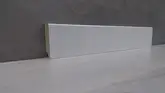 Плінтус з МДФ, бумага флекс 45x13x2400 RAL 9003, Lucciano, Італія (028/M45Q13/2)