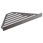 Полиця кутова Hansgrohe AddStoris, 14,8 х14, 8x30, 5см, Brushed Black (41741340)