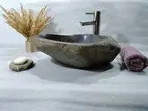 Aquada Dazon New Раковина из речного камня, серый (Daz-100007)