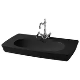 Умивальник підвісний Artceram Civitas 90x50, чорний (CIL002 03;00)