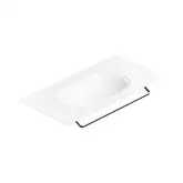 Раковина подвесная Catalano Horizon 100 х 50 см, Glossy white (белый глянцевый) (1100HZ00+Z3442)