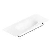 Раковина подвесная Catalano Horizon 125 х 50 см, Satin white (белый матовый) (1125HZBM)