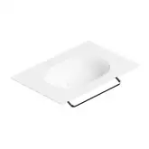 Раковина подвесная Catalano Horizon 75 х 50 см, Satin white (белый матовый) (175HZBM)