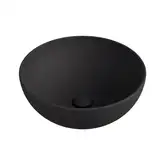 Умивальник на стільницю Flaminia APP d40 xh 16 cm, без переливу, Carbone matt (AP40A) (AP40ACAR)