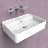 Умивальник підвісний Flaminia Miniwash 60х42, білий матовий (MW60S LATTE MILKY WHITE)