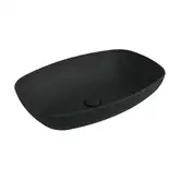 Умивальник на стільницю Flaminia Nudaslim 60 без переливу, сarbone matt (ND60A) (ND60ACAR)