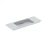 Умивальник накладний Geberit One 105 см, білий KeraTect / глянсовий хром (500.396.01.1)
