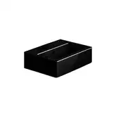 Умивальник на стільницю Globo T-EDGE 46x37, Nero opaco (IN046AR)