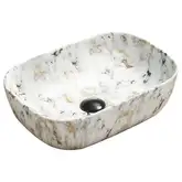Умывальник (раковина) MEXEN RITA WHITE MARBLE (MEX-21084595)