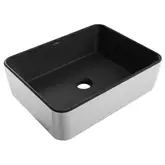 Умывальник (раковина) MEXEN CATIA BLACK SILVER накладной (MEX-21314874)