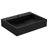 Умывальник (раковина) MEXEN AVA 50 BLACK MATT 1/O накладной подвесной (MEX-23015071)