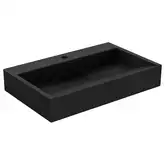 Умывальник (раковина) MEXEN AVA 60 BLACK MATT 1/O накладной подвесной (MEX-23016071)