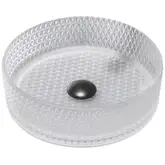 Умывальник (раковина) MEXEN AURA TRANSPARENT MATT накладной (MEX-24013930)