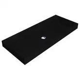 MIRAGGIO Умывальник VARNA 1000 BLACK MIRASTONE (0000446)