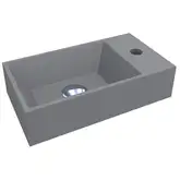 MIRAGGIO Умывальник COPPER 400 GRAY MIRASTONE (0000802)