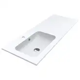 MIRAGGIO Умывальник DELLA 1200 L MATT (0000913)