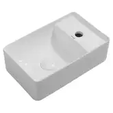 Mixxus Premium QUADRO-1201-L Раковина, белая (MP6505)