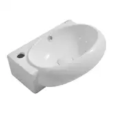 Mixxus Premium DIVERSE-1201-R Раковина, белая (MP6506)