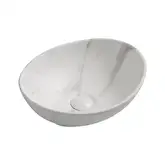 MIXXUS PREMIUM ELLIPSE-0108 Раковина накладная, мрамор (MP6526)