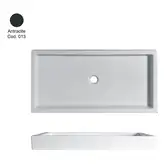 Умивальник підвісний Nic Design Canale 900 мм, antracite matt (001128013)
