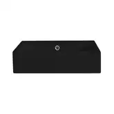 Умивальник підвісний Nic Design Cool з переливом 75х51x12.5 см, Antracite матовий (001231013)