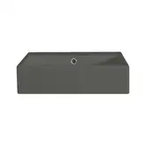 Умивальник підвісний Nic Design Cool з переливом 75х51x12.5 см, Agrilla матовий (001231052)