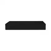 Умивальник підвісний Nic Design Cool без переливу 100х50x12.5 см, чорний глянець (001232008)