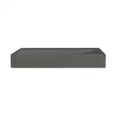 Умивальник підвісний Nic Design Cool без переливу 120х51x12.5 см, Agrilla матовий (001233052)
