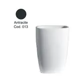 Умивальник окремо стоячий Nic Design Milk, антрацит матовий (001290013)